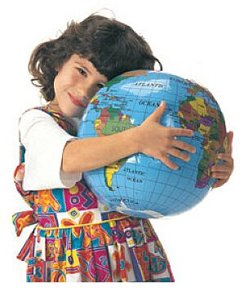 Buy INFLATABLE GLOBE by FRANK SCHAFFER PUBLICATIONS now!