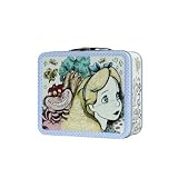 Alice In Wonderland We`re All a Little Mad Metallic Lunchbox