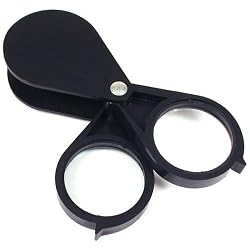 10X 20X Dual Loupe Magnifying Glass Magnifier Tool