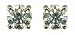18ct Yellow Gold Ladies 1/2 Carat Solitaire 4 Claw Diamond Stud Earrings