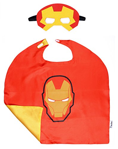 Superhero-Cape-and-Mask-Costumes-For-Kids-SET-Capes-Masks-Stickers-and-Tattoos