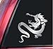 Chinese Dragon Vinyl Decal Sticker - Shiny Chrome