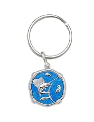 Guy Harvey Caribe Blue Sailfish Dorado Key Chain
