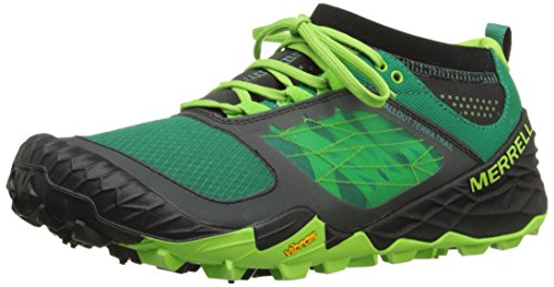 Merrell Men's All Out Terra Trail Running Shoe, Bright Green, 10.5 M US