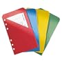 Slash Pocket Organizer Refill, Portable: 3-3/4x6-3/4, 4 Assorted Colors DTM87998