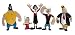 Popeye the Sailor Bendable and Poseable Character Collectible Figures 5-Piece Set