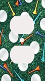 Golf Balls and Tees Decorative Outlet Cover