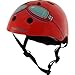 KIDDIMOTO SAFETY HELMET Red with Gogglesl Size Small