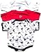 Atlanta Falcons Baby 3-pk Creepers from Reebok, 0-3 Months
