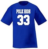 POLK HIGH 33 - AL BUNDY T-SHIRT,ROYALBLAU,GR.XXL