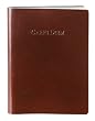 Brown Embossed Carpe Diem Leather Journal - Lined