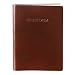 Brown Embossed Carpe Diem Leather Journal - Lined