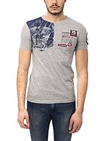 Rivaldi Camiseta Manga Corta (Gris Claro)