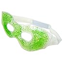 Swissco Spa Bella Soothing Gel Bead Eye Mask Hot or Cold Relief, Large