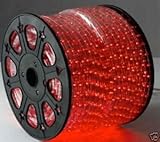 IMAGE OF 164 Feet Red 2 Wire LED Rope Light Decorative Christmas Lighting