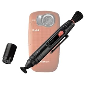 Anti-Static Camcorder Lens Brush Pen For Kodak PlaySport Zx5,PLAYFULL Video Camera By DURAGADGET