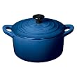 Le Creuset Enameled Cast-Iron 1/3-Quart Mini Cocotte, Cobalt