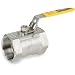 Sharpe Valves 58876 Series Stainless Steel 316 Ball Valve, Unibody, Inline, Lever Handle, NPT Female