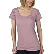 Mossimo® Black: Tissue Keyhole Top - Blackberry Cream