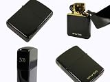 1000個限定アーマーzippoライター ジッポー ブラックホール N8チタンコーティング 金タンク