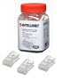 RJ45 Modular Plugs , Cat5e, UTP, 100-Pack in a Jar, Intellinet 502375