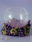 CANDY DISH BOWL TUSCANY GRAPE DECOR