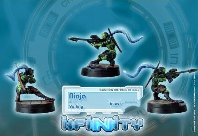 Ninja Multi Sniper (1) Yu Jing Infinity Corvus Belli