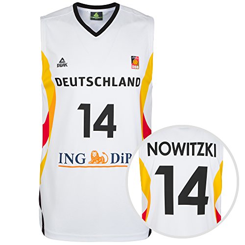 PEAK DBB Trikot Home Nowitzki EM 2015 Herren M