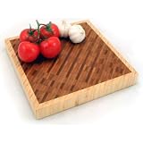 Enrico 1040 Chopping Block in End Grain Bamboo by Enrico