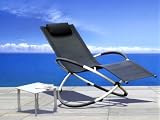 Transat à Bascule Noir - Rocking chair