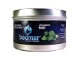 Mint Beamer Ultra Premium Hookah Molasses 250 gram tin. Huge Clouds, Amazing Taste! 100 % Tobacco, Nicotine & Tar Free but more taste than tobacco! Compare to Hookah Tobacco! GREAT TASTE, LOTS OF SMOKE & SMELLS GREAT!!!