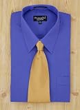 Kilburne & Finch Gold Solid Neck Tie