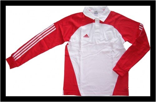 adidas Benfica Lissabon Poloshirt Langarm
