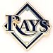 TAMPA BAY RAYS OFFICIAL LOGO GOLD LAPEL PIN
