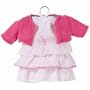 Corolle Pink Flounce Dress Set, fits 12 inch baby dolls