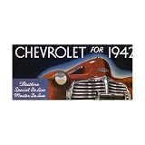 1942 CHEVROLET Sales Brochure Literature Book Piece by Chevrolet