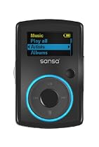 SanDisk Sansa Clip 1GB MP3-Player, Schwarz