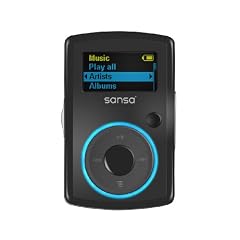 Sandisk Sansa Clip  MP3-Player 2 GB mit integriertem FM-Tuner schwarz