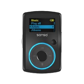 Sandisk MP3 Player Sansa Clip 2Gb Black With Radio feature included