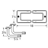 Burner Asmby, Fig-8, Ss, 18 X 7.5; Chg