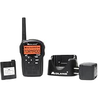 Midland HH54VP2 Portable Emergency Weather Radio with SAME (Black)