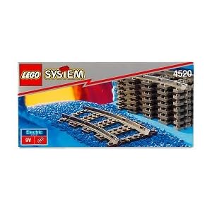 Lego Curved Train Track 4520