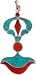 Chopper Dorje Inlay Pendant - Sterling Silver