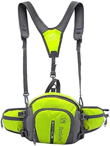 Smarstar Multi-functional Outdoor Sport Waist Pack Bag Pouch Belt Bumbag with Adjustable Shoulder Strap - Green