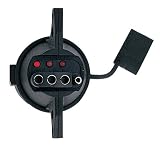 Hopkins Plug-In Simple 47345 7 RV Blade To 4 Flat Adapter With LED Tester Lights