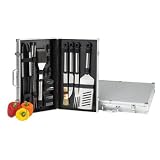Picnic at Ascot Stainless Steel Master Grill Set, 20 Piece by Picnic at Ascot