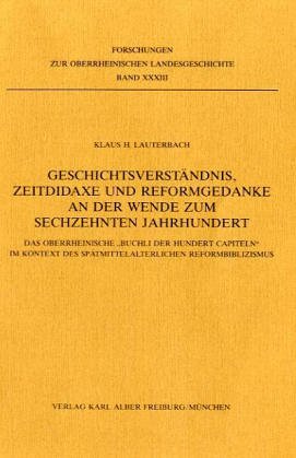 Geschichtsverst�ndnis, Zeitdidaxe und Reformgedanke an der Wende zum sechzehnten Jahrhundert