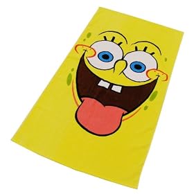 Character World Spongebob Smiles Towel