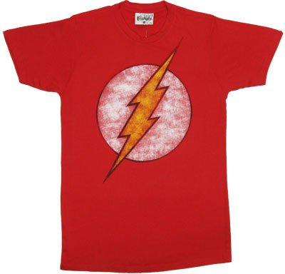  Faded Flash Logo - DC Comics T-shirt