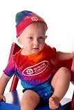Tie-Dyed Two-Piece Baby Gift Onesie Set-Protect the Environment